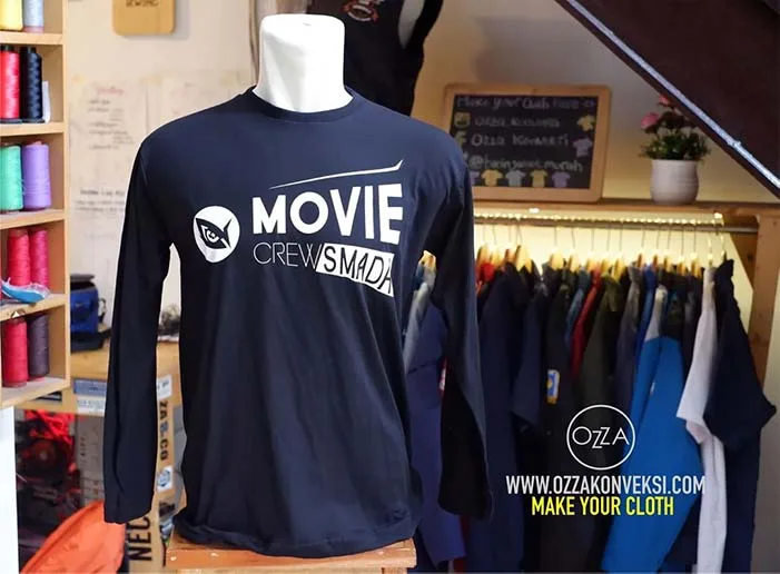 Kaos Distro Lengan Panjang - Ozza Konveksi