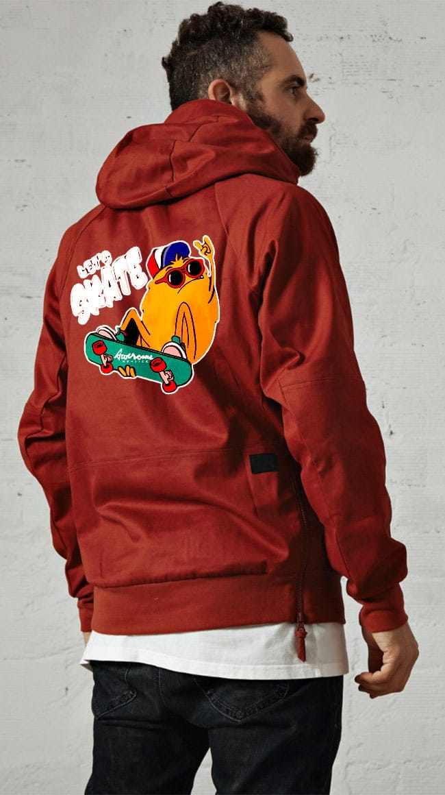 Gambar Hoodie Sablon Plastisol