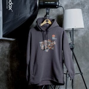Bikin jaket Hoodie Custom Sablon