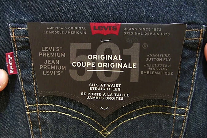 Celana jeans levis 501