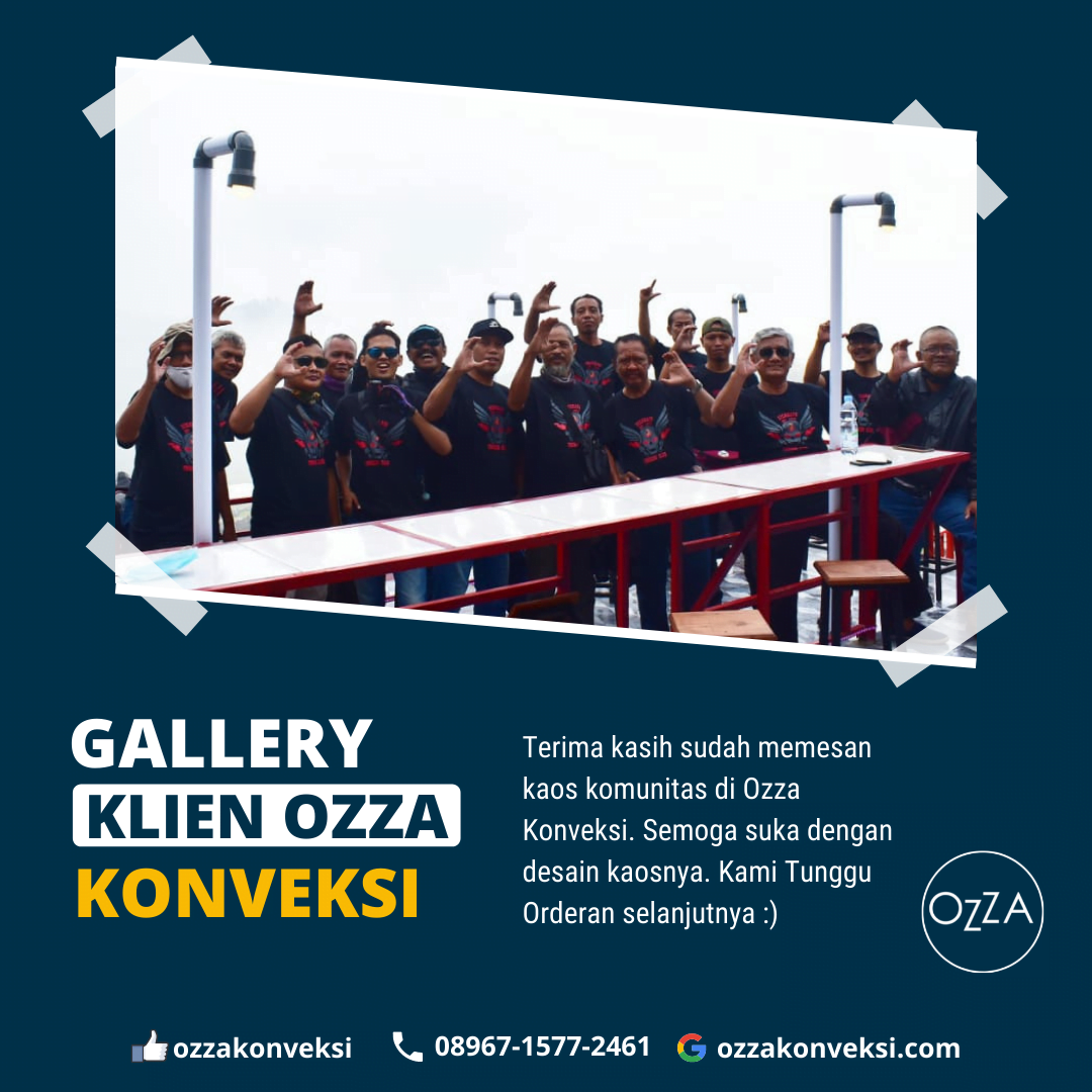 Gallery Klien Ozza Konveksi 1