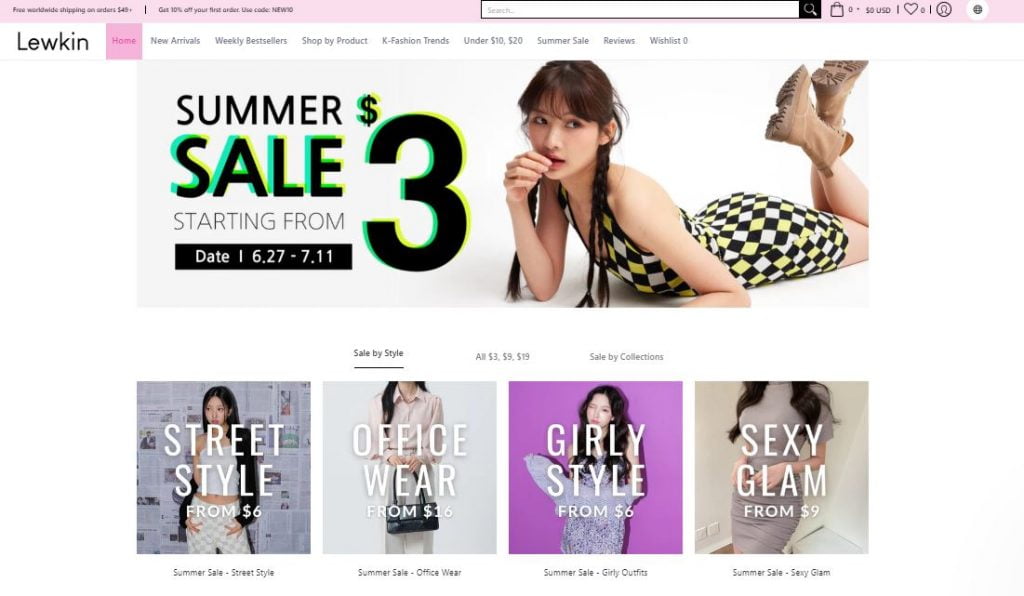 K-Fashion Online Store