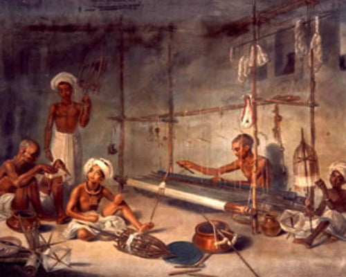 Proses pembuatan kain katun jaman India kuno