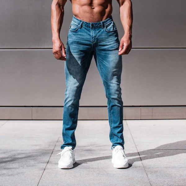 Model Celana Jeans Yang Pas Untuk Pria Bertubuh Atletik