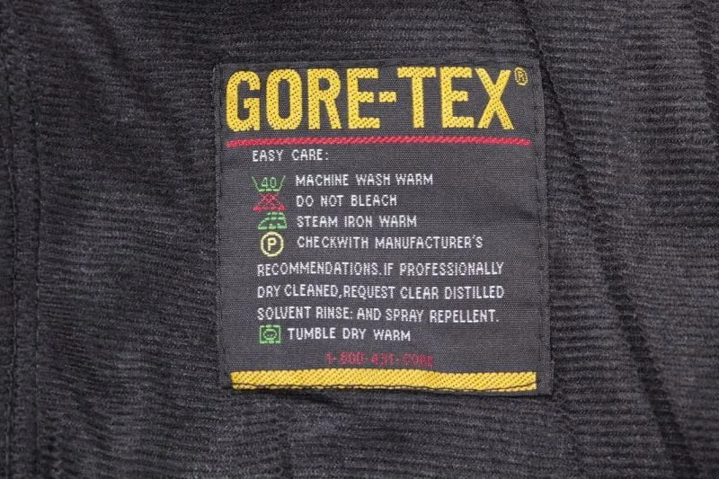 Label Perawatan Pada Bahan Jaket Gore-Tex