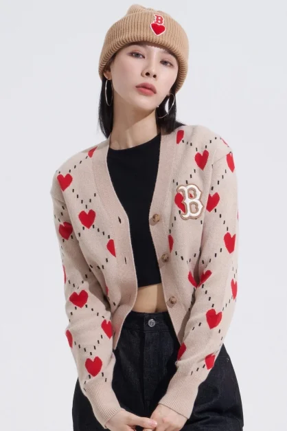 MLB x Kooding Crop Cardigan