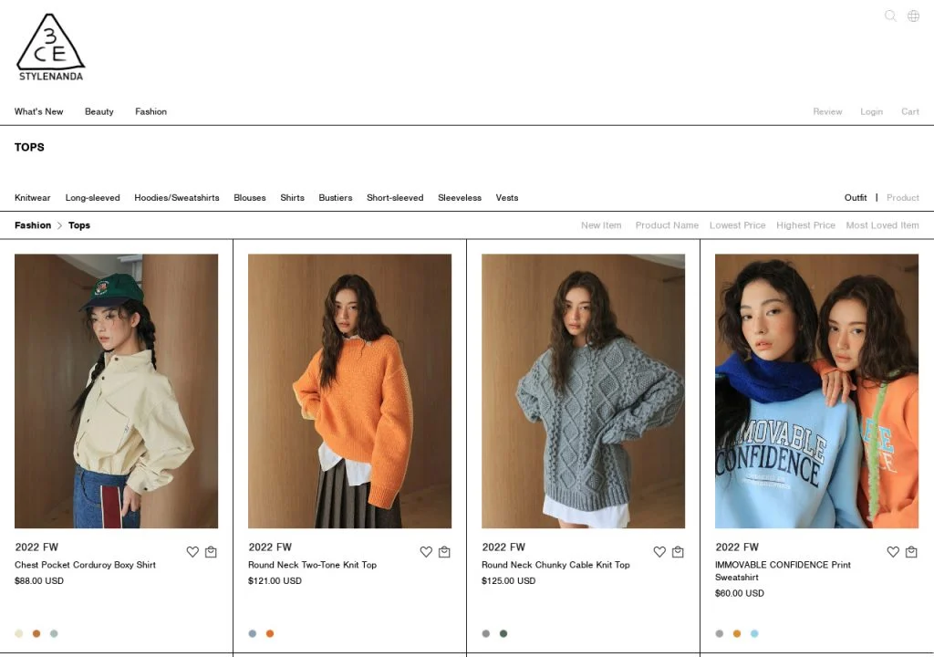 Brand Fashion Korea - STYLENANDA