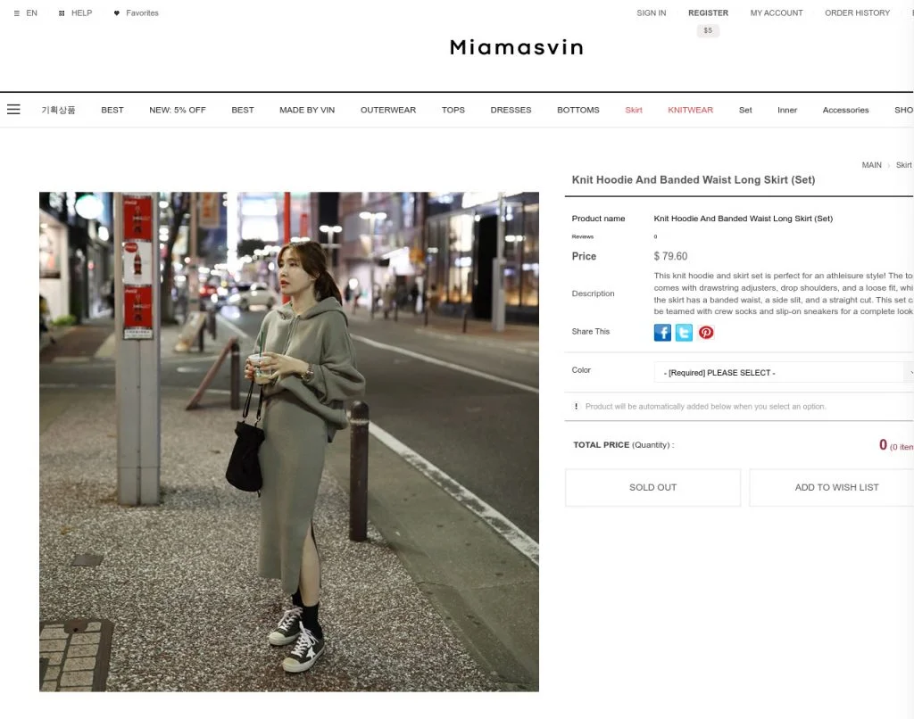 Fashion Brand Korea - Miamasvin