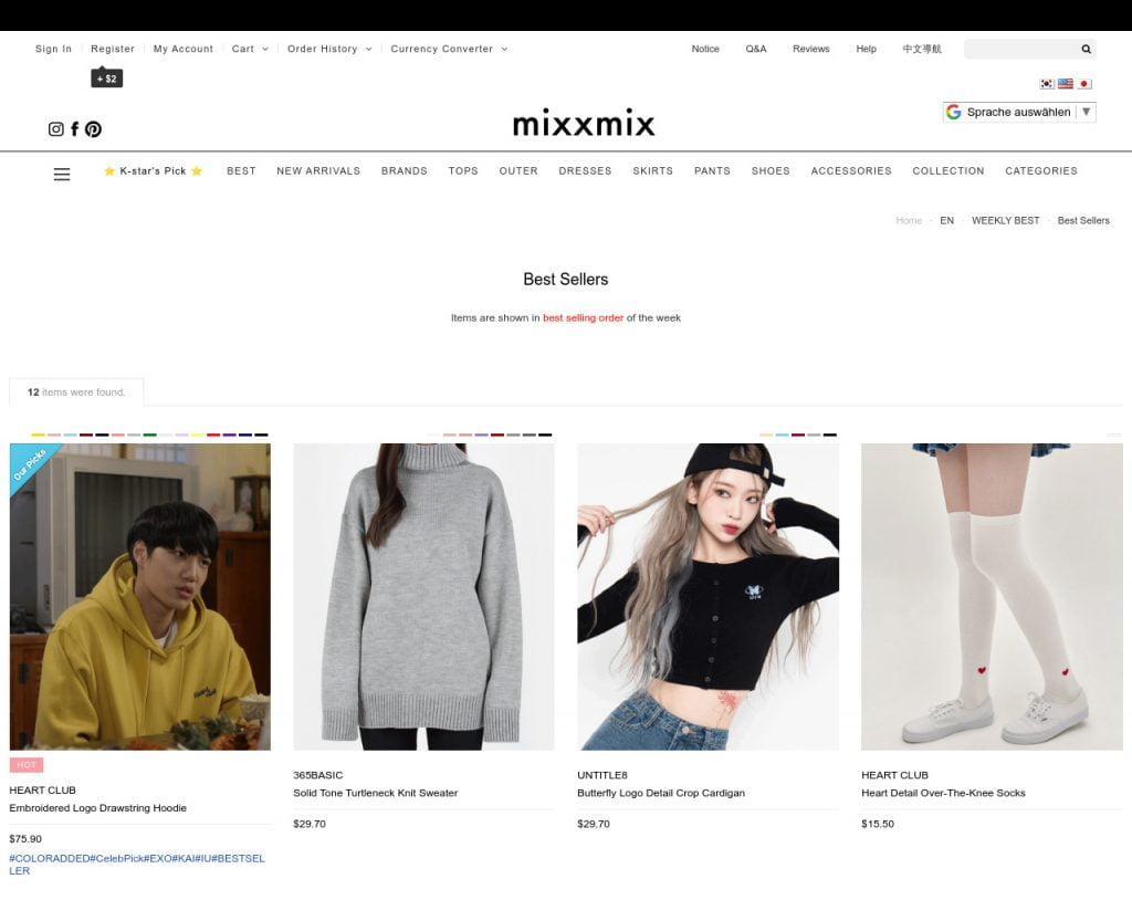 Fashion Store korea - MIXXMIX