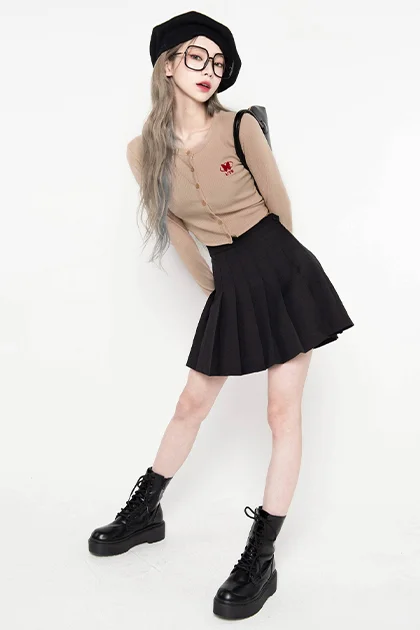 Mixxmix Crop Cardigan