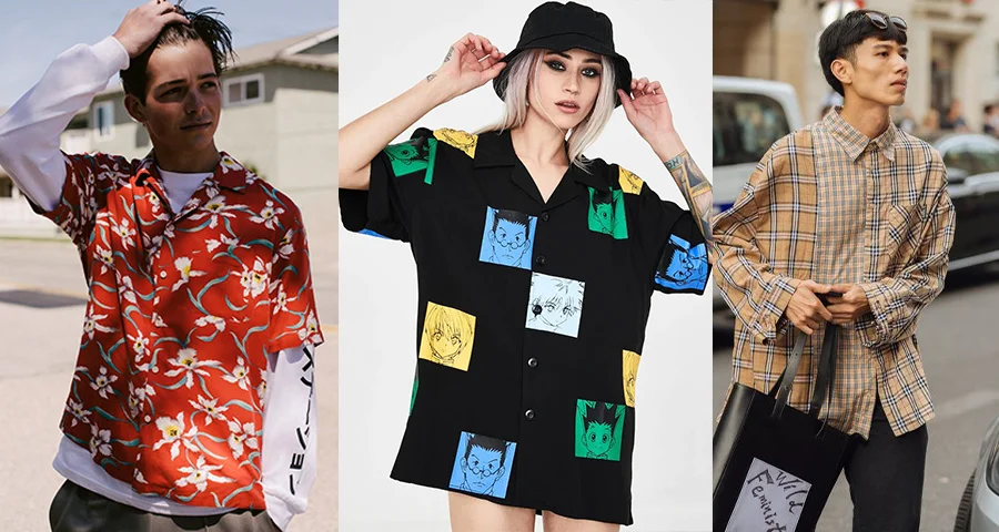 Fashion Item Streetwear Kemeja