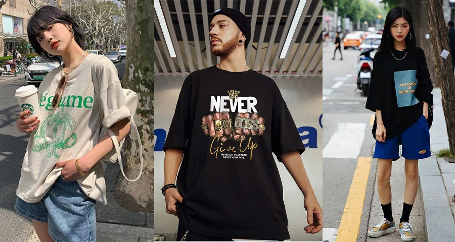 Fashion Style Kaos Oversize