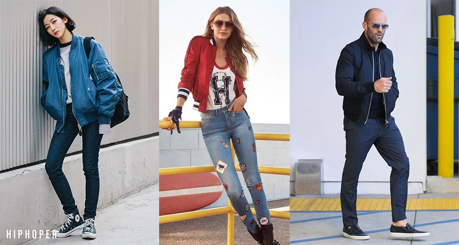 Jaket Bomber Street Style