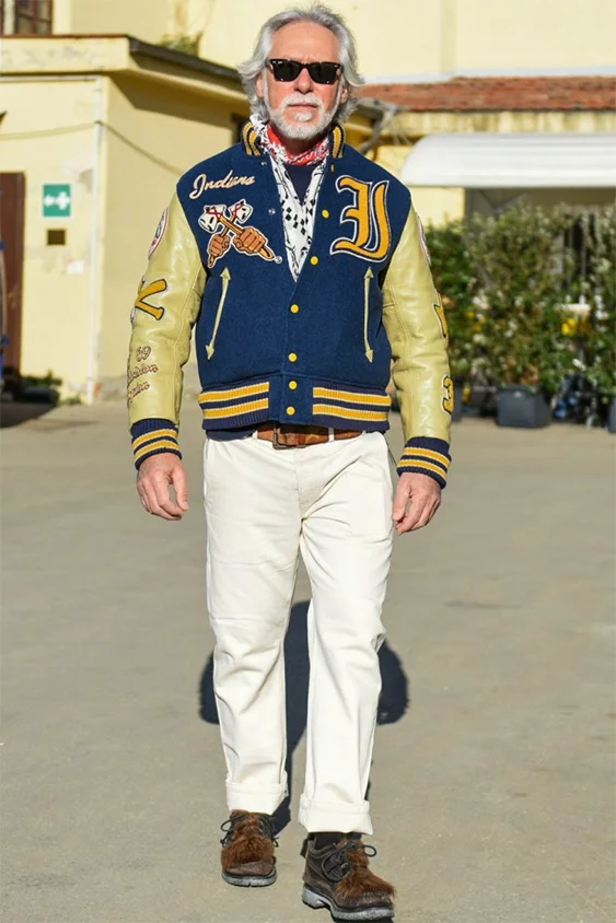 Fashion Style Jaket Varsity Pria