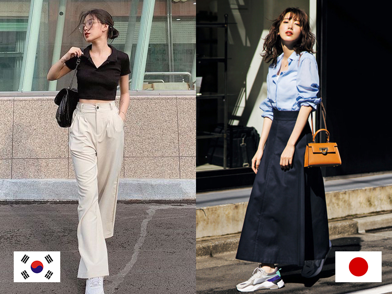 Perbedaan Fashion Korea Dan Jepang Berdasarkan gaya Berpakaian