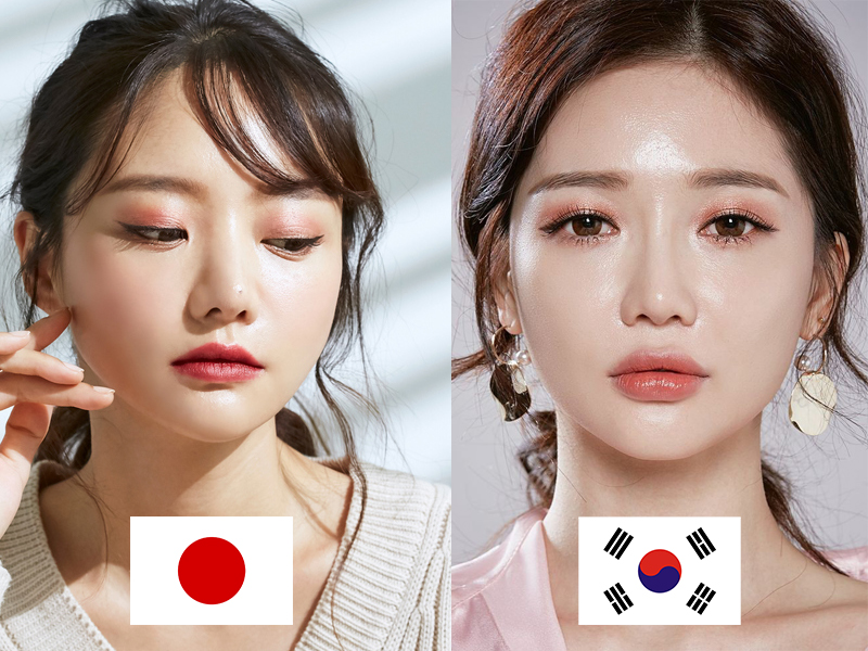 Perbedaan Makeup Korea Dan Jepang