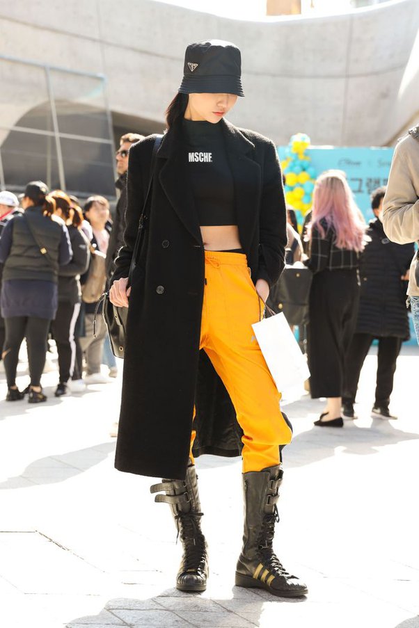 Fashion Outfit Korea Warna Hitam
