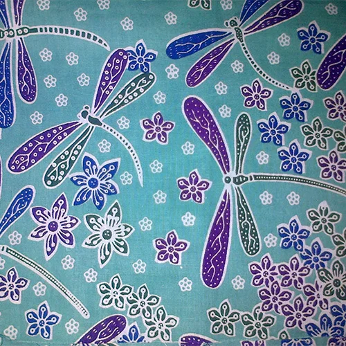 Contoh Gambar batik Pekalongan Motif Capung