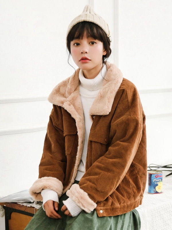 Tren Fashion Korea - Jaket Fleece