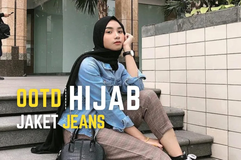 OOTD Jaket Jeans Hijab
