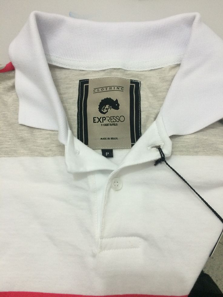 Contoh Desain Label Kemeja Polo Shirt