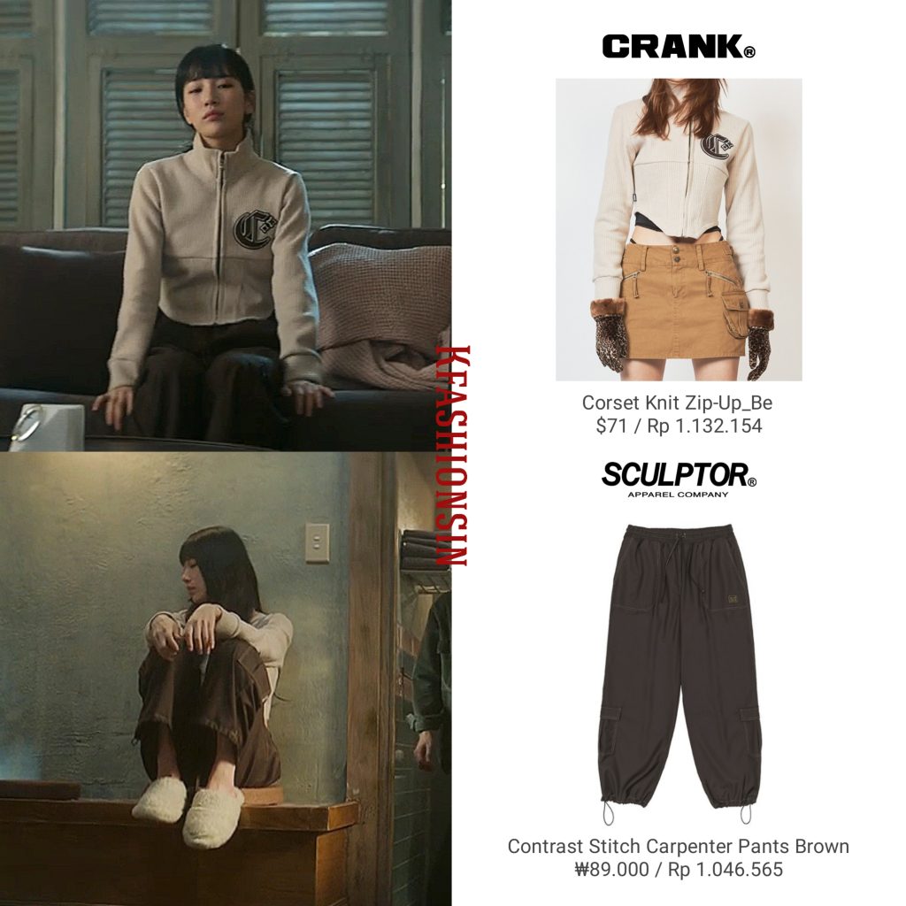 Outfit Bae Suzy Dalam Drama Netflix "Doona"