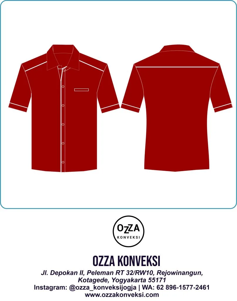 Download Template kemeja PDH, PDL, Korsa