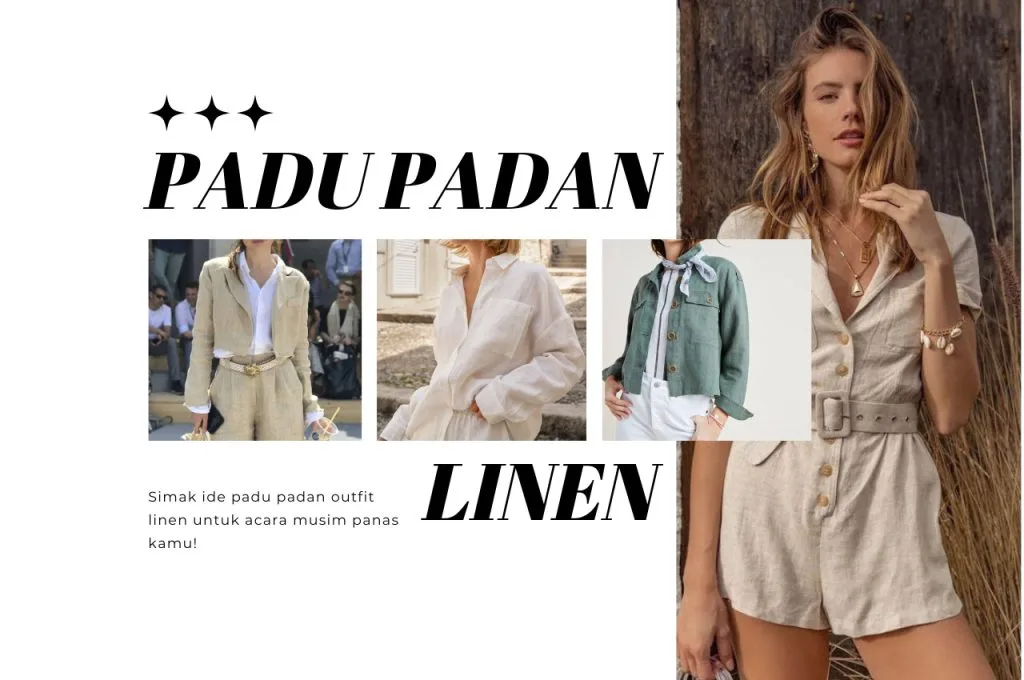 Ide Padu Padan Pakaian Linen