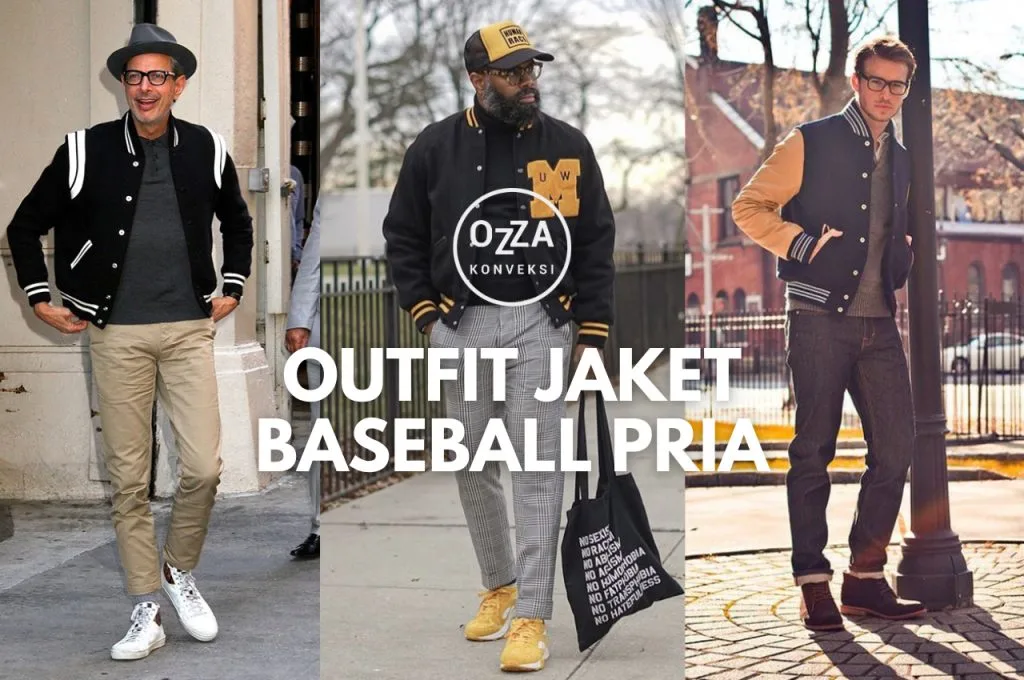 Outfit Jaket Baseball Pria