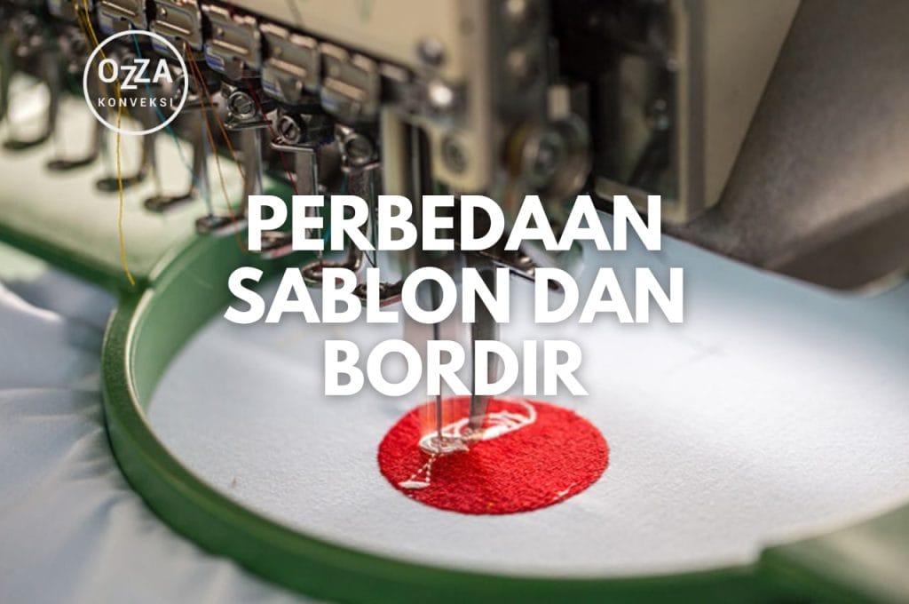 Perbedaan Sablon Dan Bordir