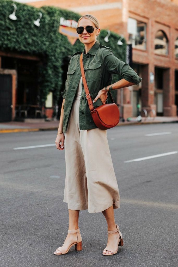 OOTD Warna Khaki Dan Hijau