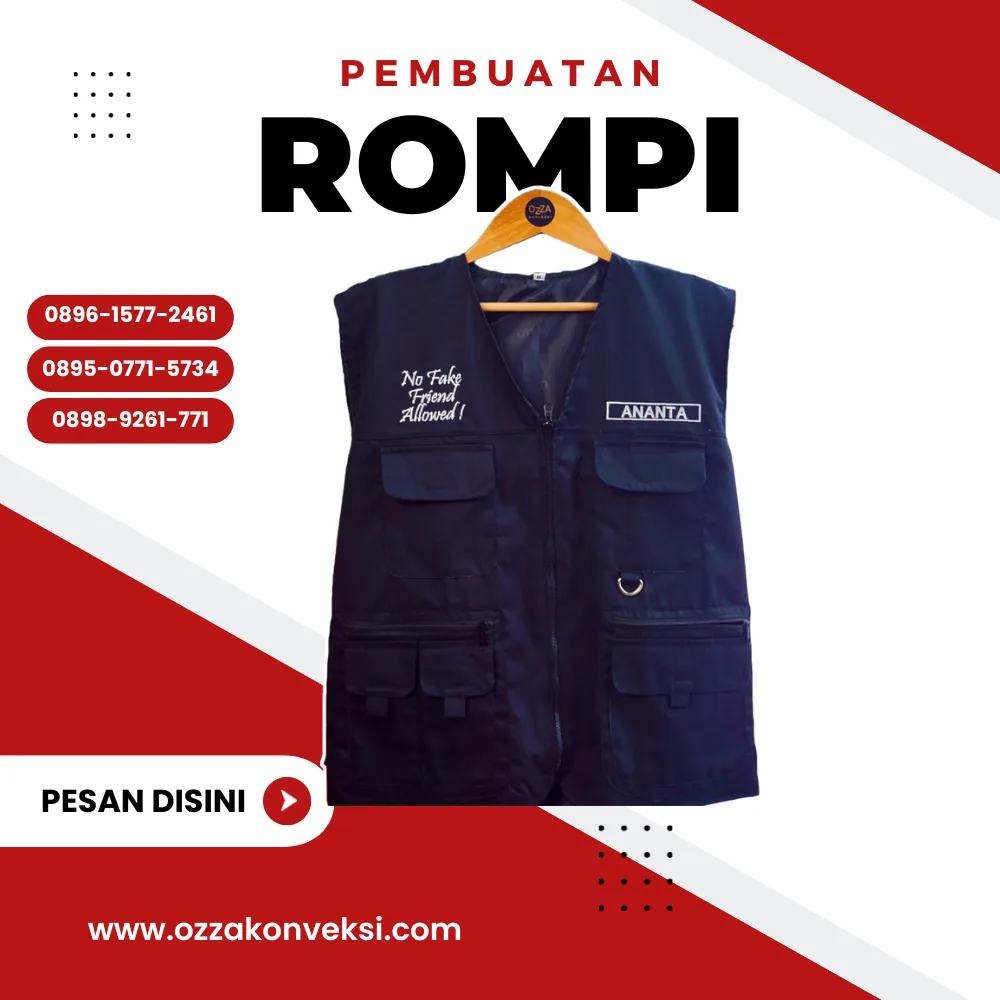 Konveksi Rompi